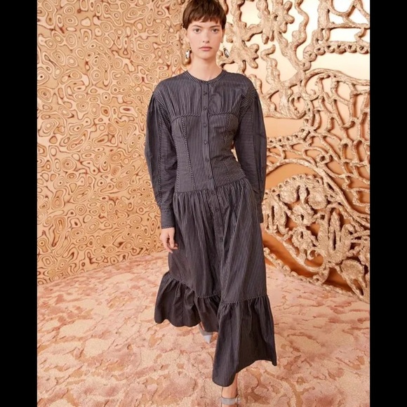 Ulla Johnson Odilia Striped Dress - Picture 5 of 6